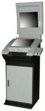 Dual Screen Touchscreen Credit Card Payment Kiosk Machine, Free Standing Kiosks