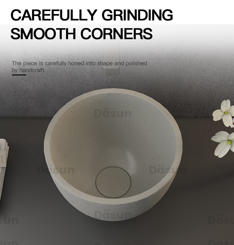 Fresh Look at Wholesale Eco Friendly Concrete Container Sinks In Dark Brown A