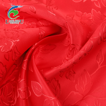 Jacquard Dull Satin Without Twist Fabric