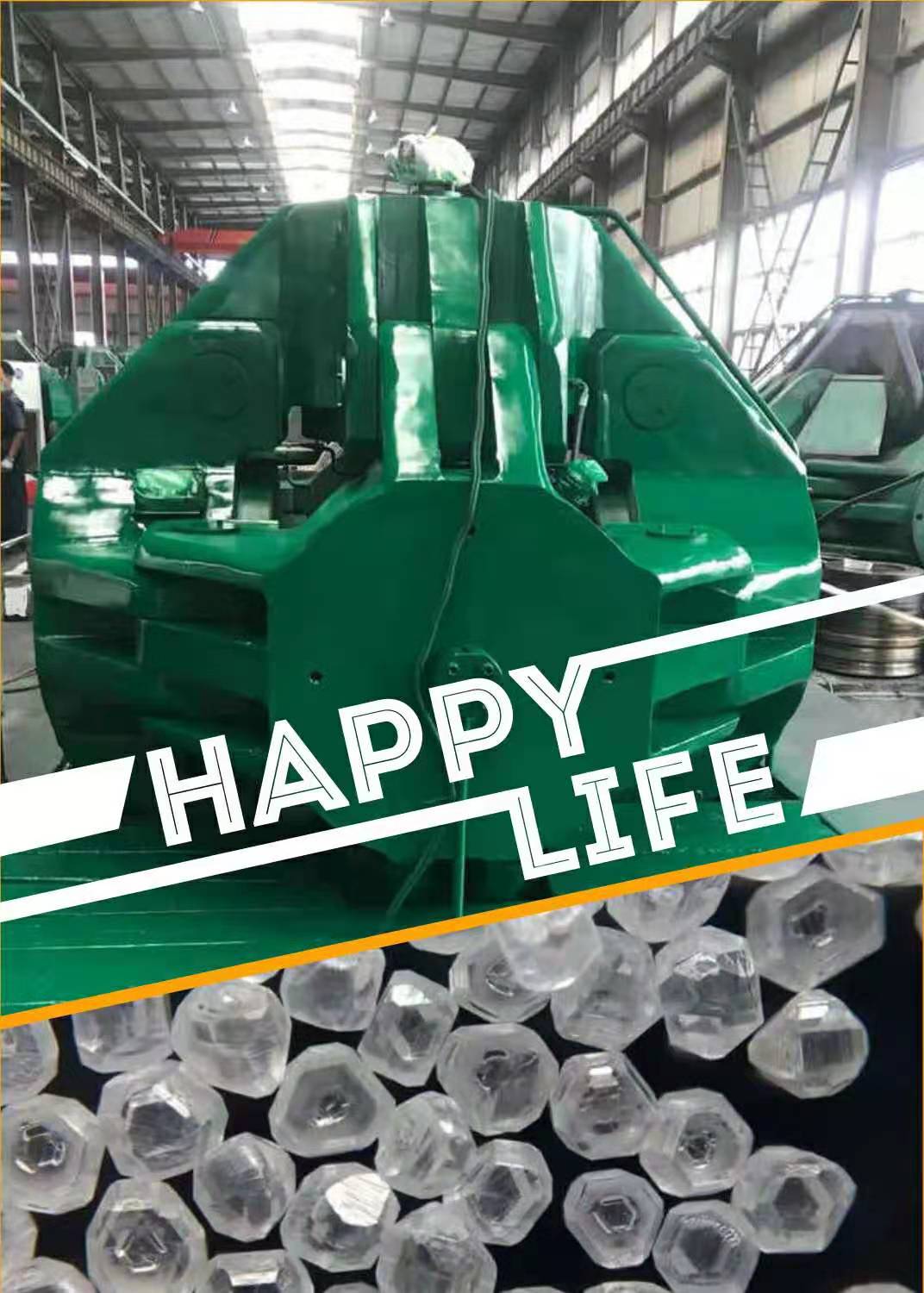 Huanghe Whirlwind SIX-SIDE Cubic machine for man-made diamond