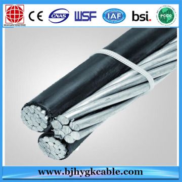 0.6 / 1KV Al Conductor PVC Insulated Overhead Cable