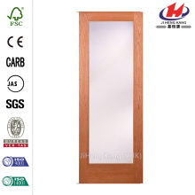 Solid Wood Bathroom Metal Frame Interior Sliding Door