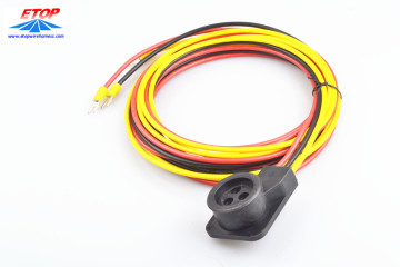 Molded power cord