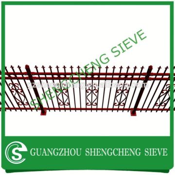 wrought iron fence/temporary fence/metal decorative wrought iron fence posts