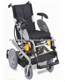 Safe,easy operated power wheelchair to climb stairs with big wheels