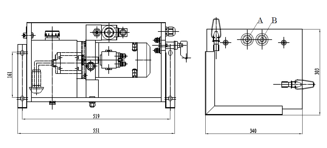 Power Unit for Automobile Tail Plate (2)