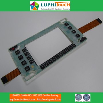 LEONARDO Aerospace Defence Device Rubber Keypad PCB Switch