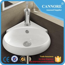 OUTDOOR WALL HUNG CORNER WASH BASIN