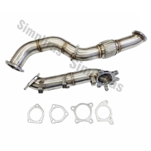 Turbo Downpipe+Front Pipe Combo for 2016-2021 Honda Civic 1.5L