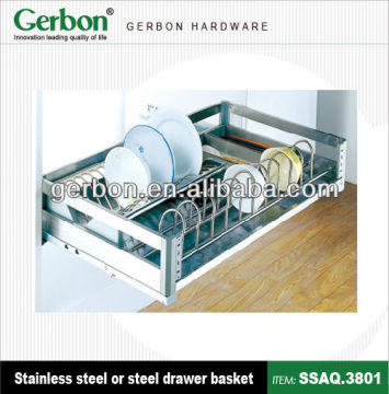 drawer slide wire baskets