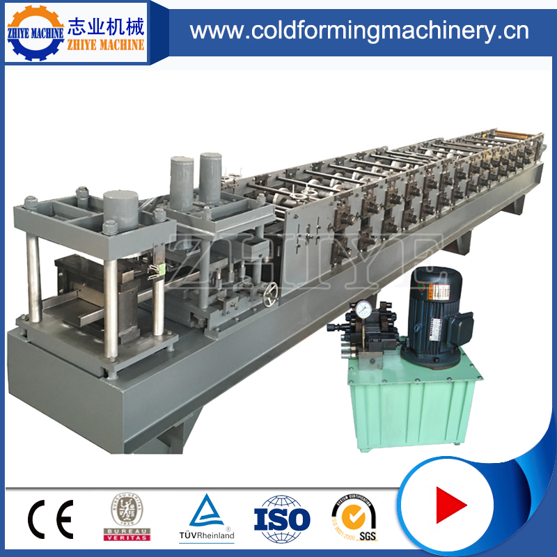 Building Material Purlin Machine China C Z Section Purlin Steel Bar Roll Forming Machine