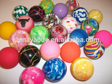 High quality rubber bouncing balls /vending machine balls