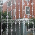 Doorzichtige 30 mm &amp; 18 mm en 8 mm bedrade plastic kralen Garland Trim