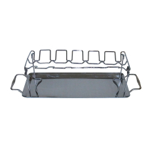 Barbecue Leg And Wing Grill Rack For Poultry