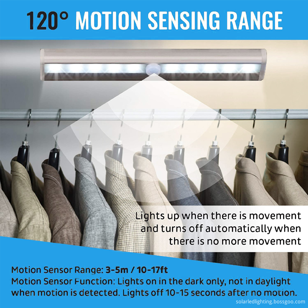 Wireless Motion Sensor LED Cabinet Light