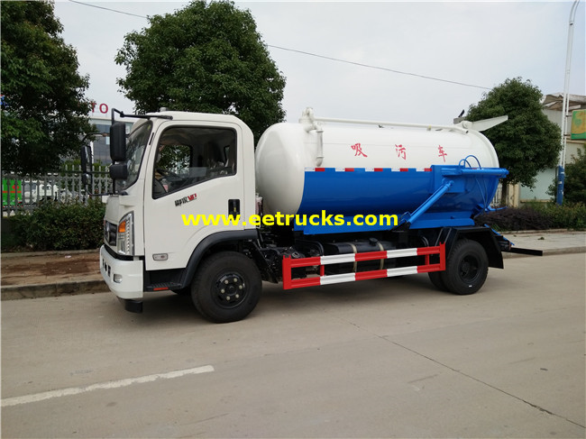 4000L Fecal Suction Trucks