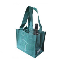 non woven wine bag for 4 bottles