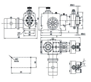 Hydraulic Diaphragm metering pump