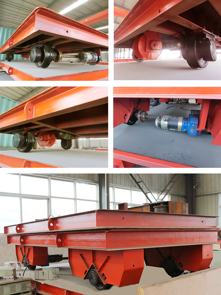 Economic Prices Rail Slab Transfer Cart On Rail For Cross-Bay