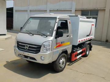 KAMA gasoline rear two-wheeled bucket garbage truck