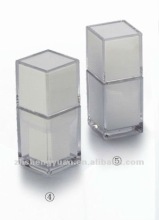 plastic square bottle cream cosmetic packing wholesale