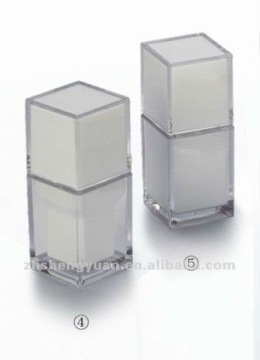 plastic square bottle cream cosmetic packing wholesale