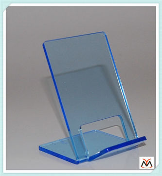 blue mobile phone display,acrylic display,acrylic mobile phone display stand