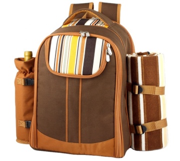 Luxury Picnic Backpack with Cooler Compartment