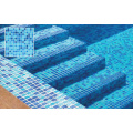 Mixed Blues Glass Tile Mosaic For Swimming Pool