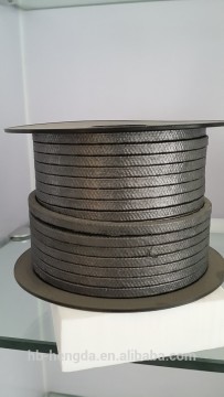 BLACK Braided graphite packing