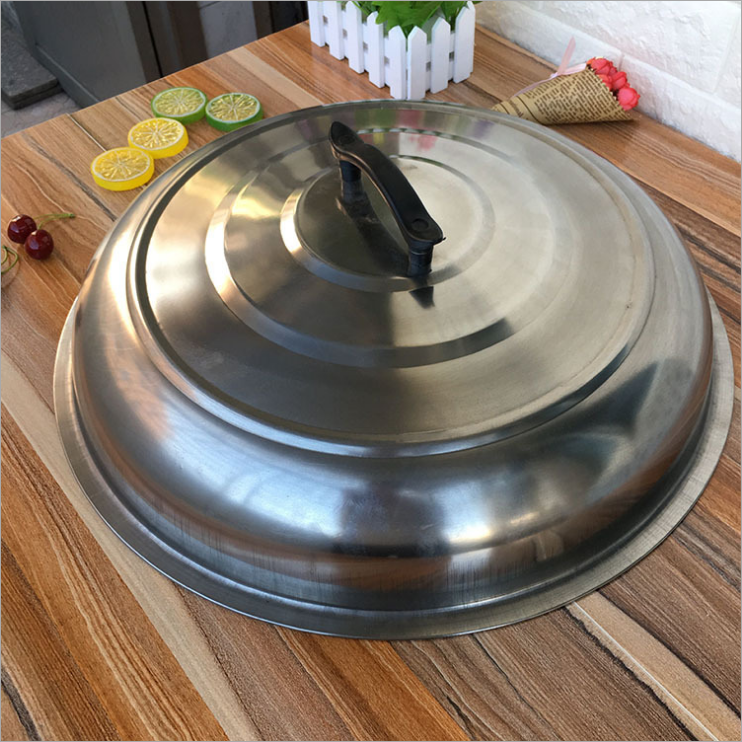 Pot lid carrying handle plastic over molding equipment