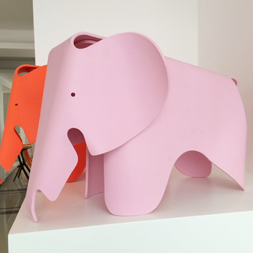 Crianças Mobiliário Cadeiras Kids Colorful Plastic Elephant Stool