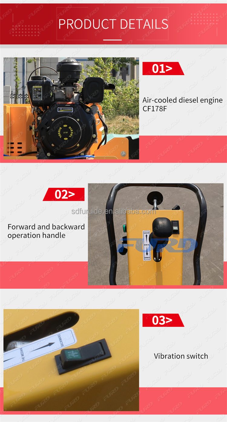 Road Construction Used Road Roller for Sale