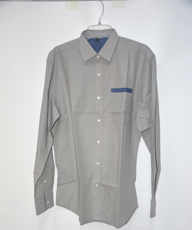 Camicia da uomo casual dal design elegante