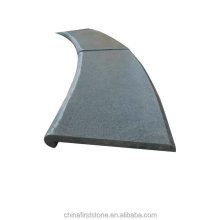 Outdoor Non-slip Bullnose Granite Pool Coping Stones