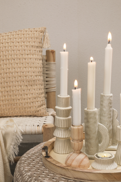 Rustic Actional Ceramic Tea Light Holders