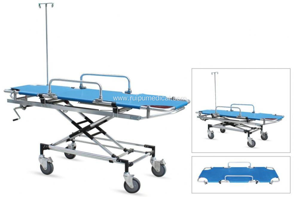 Emergency Hospital Foldable Medical Aluminum Rescue Bed