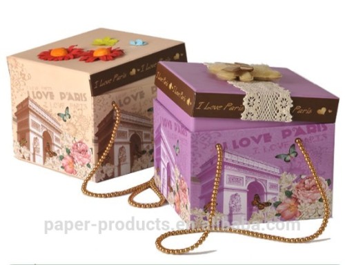 decorative paper gift boxes/custom paper gift box