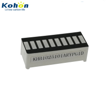 Multi-Color LED Bar Graph Display 10 Segment 25*10mm for Battery Voltmeter