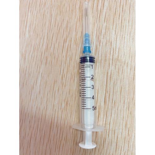 Disposable 5CC injection syringe