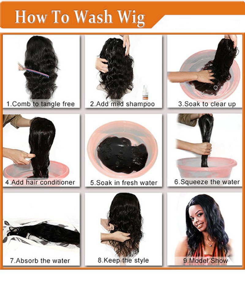 Brazilian Virgin Human Hair Lace Front Wigs Glueless Short Bob Human Hair Wigs With Baby Hair For Black Women 10inch Short