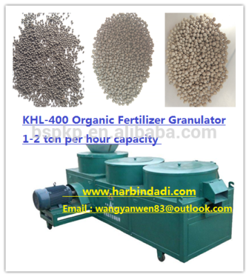 KHL series machine for making organic fertilizer granules