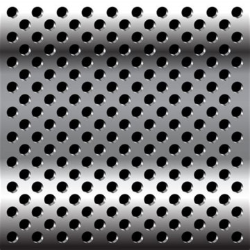 Round Hole Galvanized Perforated Steel Sheets
