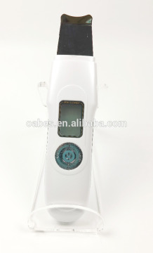 USB rechargeable multifunction ultrasonic ion dead skin remover lighten skin scrubber