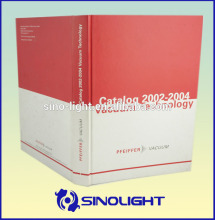 Catalog book printing hardcover full color print and matt lamination book