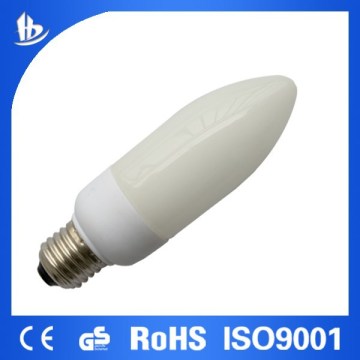 Candle shape compact fluorescent lamp