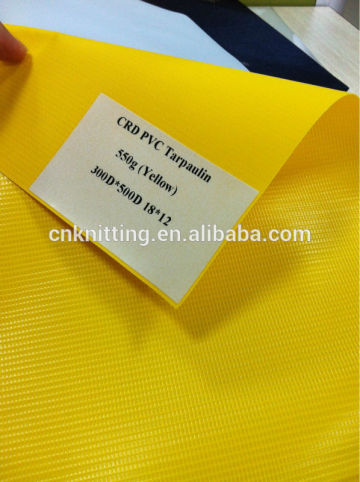 Colorful PVC coated tarpaulin