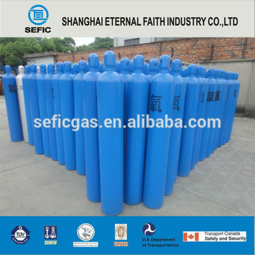 High Pressure Seamless Steel Hydrogen Gas Cylinder