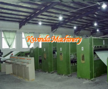 Needle Punching Capet Nonwoven Plant