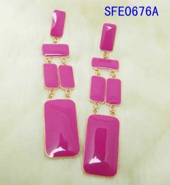Fashion Jewelry Colourful Alloyjewelry Earring (SFE0676A)